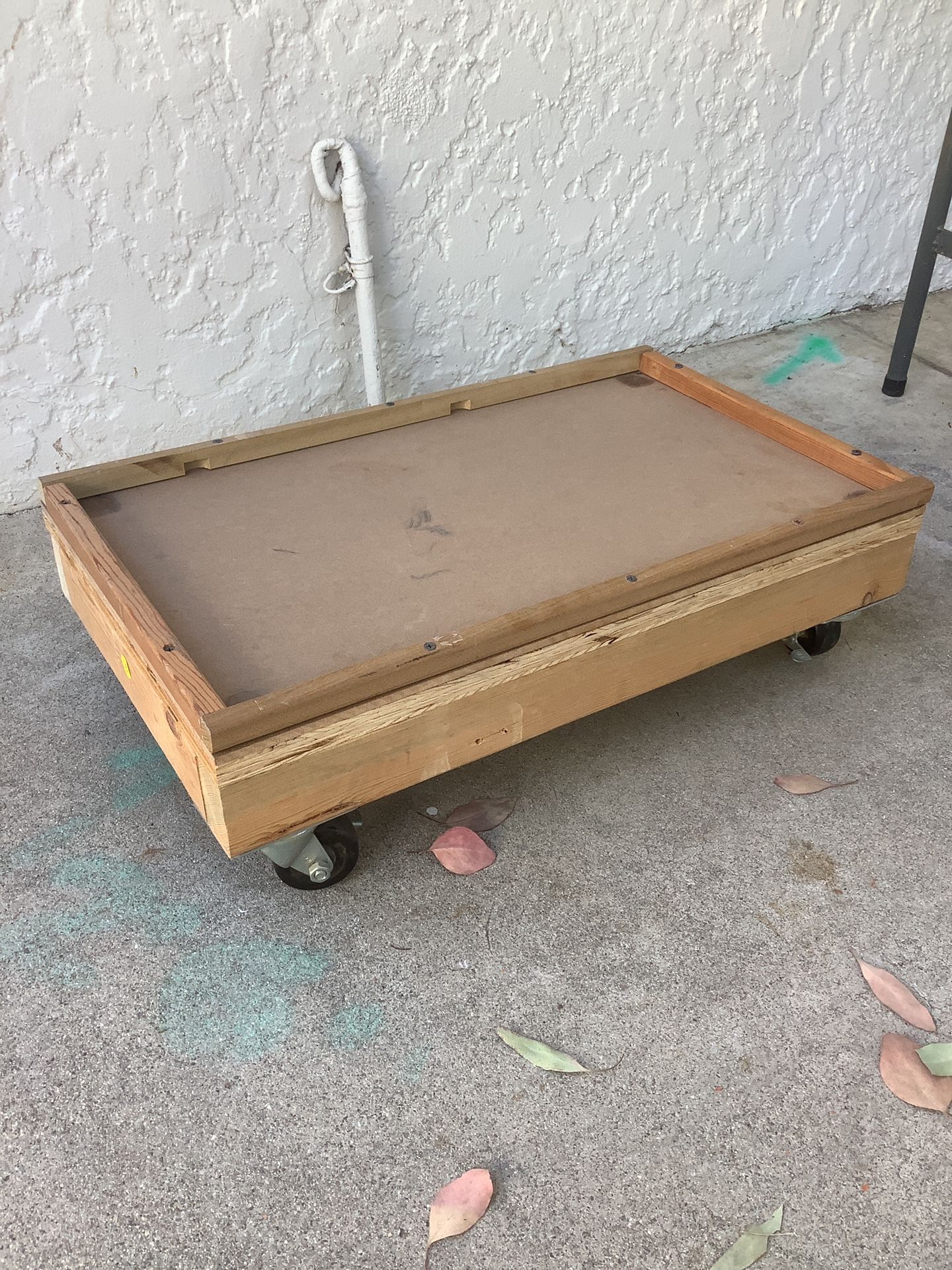 Wood Art Dolly 25x16x8in