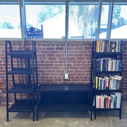 Media Console & Bookshelves  