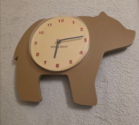 WOOLRICH BEAR CLOCK