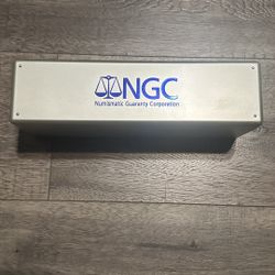 Ngc Silver Plastic Storage Box Holder For Graded Coins  