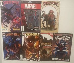 Amazing Spider-Man Lot 9 2015 2nd Gwen Spider-Verse 1-5 Spider-Punk Variant