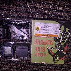 bicycle speedometer, or cyclocomputer,