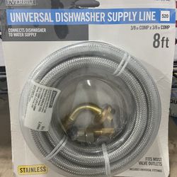 Universal Dishwasher Supply Line