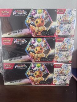 Prismatic Evolutions Booster Bundle + Surprise Box Bundle
