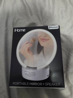 Portable Mirror With Speaker