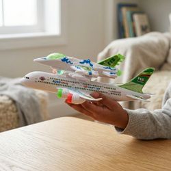 Brand New Kids Toy Airplane – Light & Sound Aircraft Play Toy