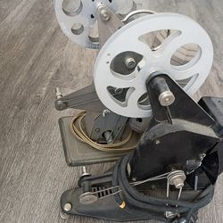 Vintage film projectors
