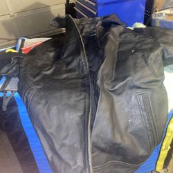 Leather Jacket Size XL Mens