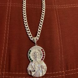 San Judas Pendant/chain
