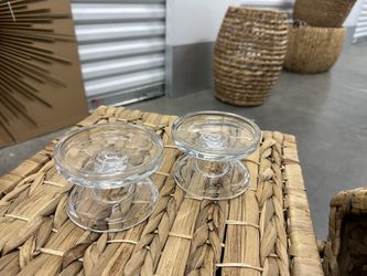 Small Glass Candle Holders