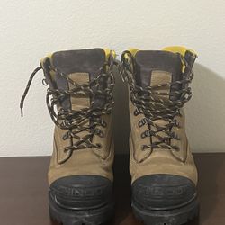Chinook Tarantula Men's Safety Steel Toe High Top Leather Work Boots Size 11