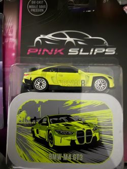 Pink Slips BMW M4 GT3 Die-Cast Car