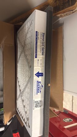 6 Sierra LLC  24x30x3 custom air filters