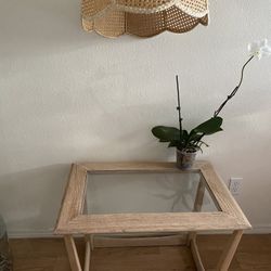 Mid century modern small coffee table