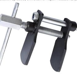 Brake Caliper Compression Tool, Dual Wheel Separator, Disc Brake Pad Installation Spreader, Universal for Repair Accessories (Black)