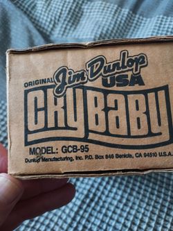 Dunlop crybaby pedal