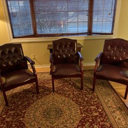 Three Office Chairs 