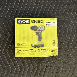 RYOBI ONE+ 18V Cordless 1/4 in. Impact Drill/Driver Kit 