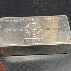 100 Troy Ounce Silver Bar 