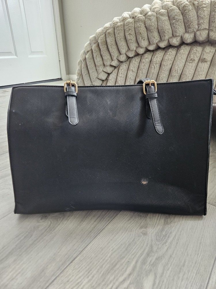 Black Purse For Work/ Laptop 