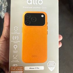 Alto premium leather phone case