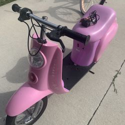 Girl Pocket Scooter Need Battery 