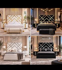 Queen / king bed frame new in box