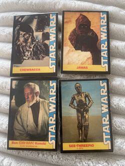 1977 Starwars 1977 cards
