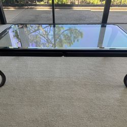 Stunning Glass Coffee Table