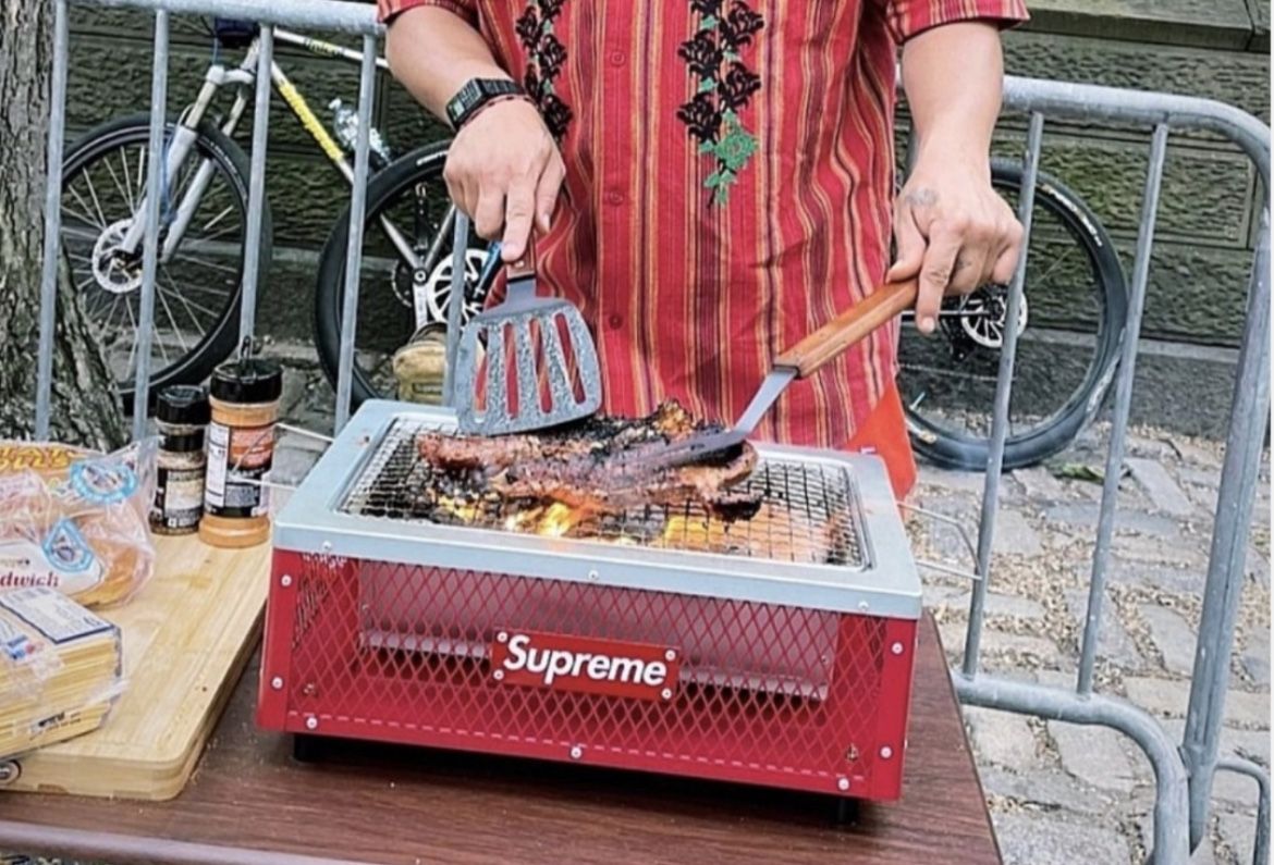 Supreme/Coleman Charcoal Grill for Sale in Los Angeles, CA - OfferUp