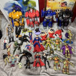 Take all Toy lots  34 pieces  Will not separate