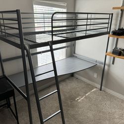 Ikea Loft Bed With Desk 