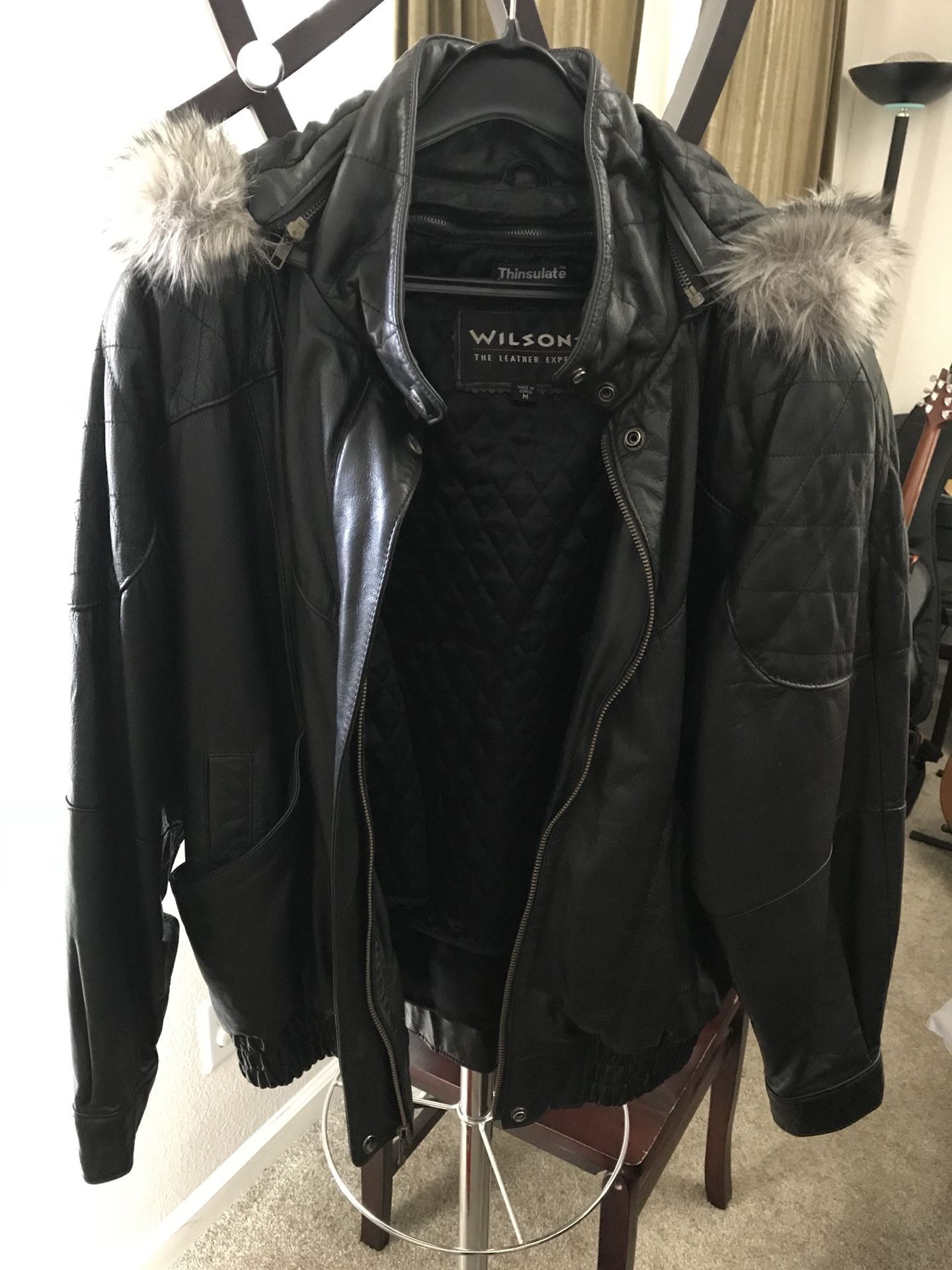 LEATHER JACKET -ladies-