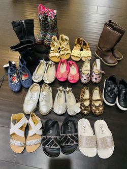 Toddler Shoe Lot Size 6 and 7