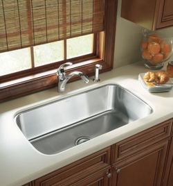 Sterling McAllister Stainless Steel Undermount Kitchen Sink NEW