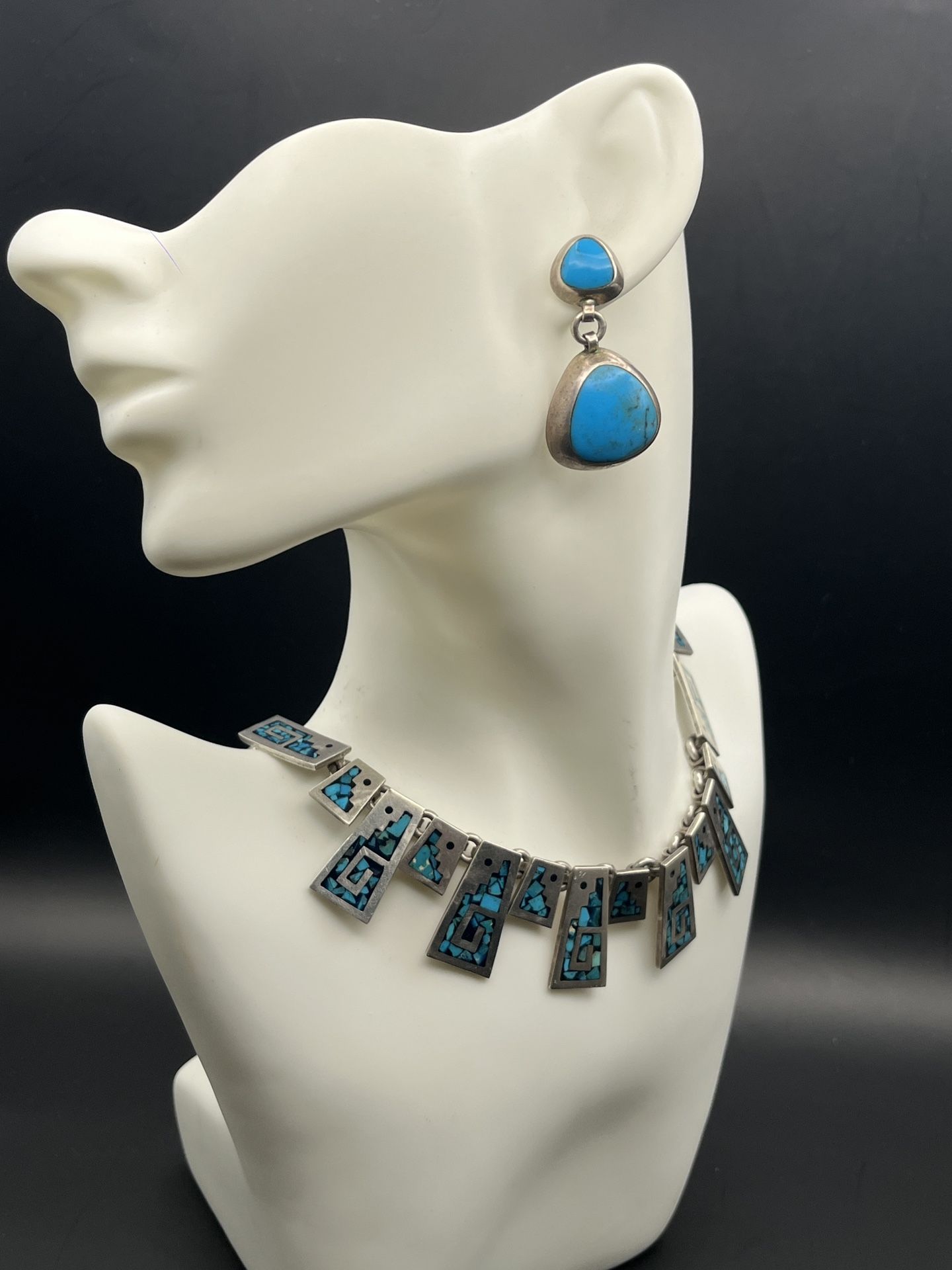 Mexico Antique Earings (Stamped)