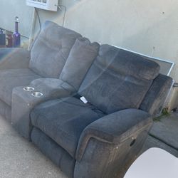 Double Electronic Recliner