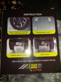 Wheel Chock And Strap Kit Car Protection / Safty Thumbnail