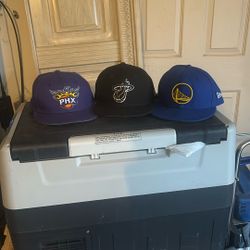 3 Piece NBA Caps (price may change)