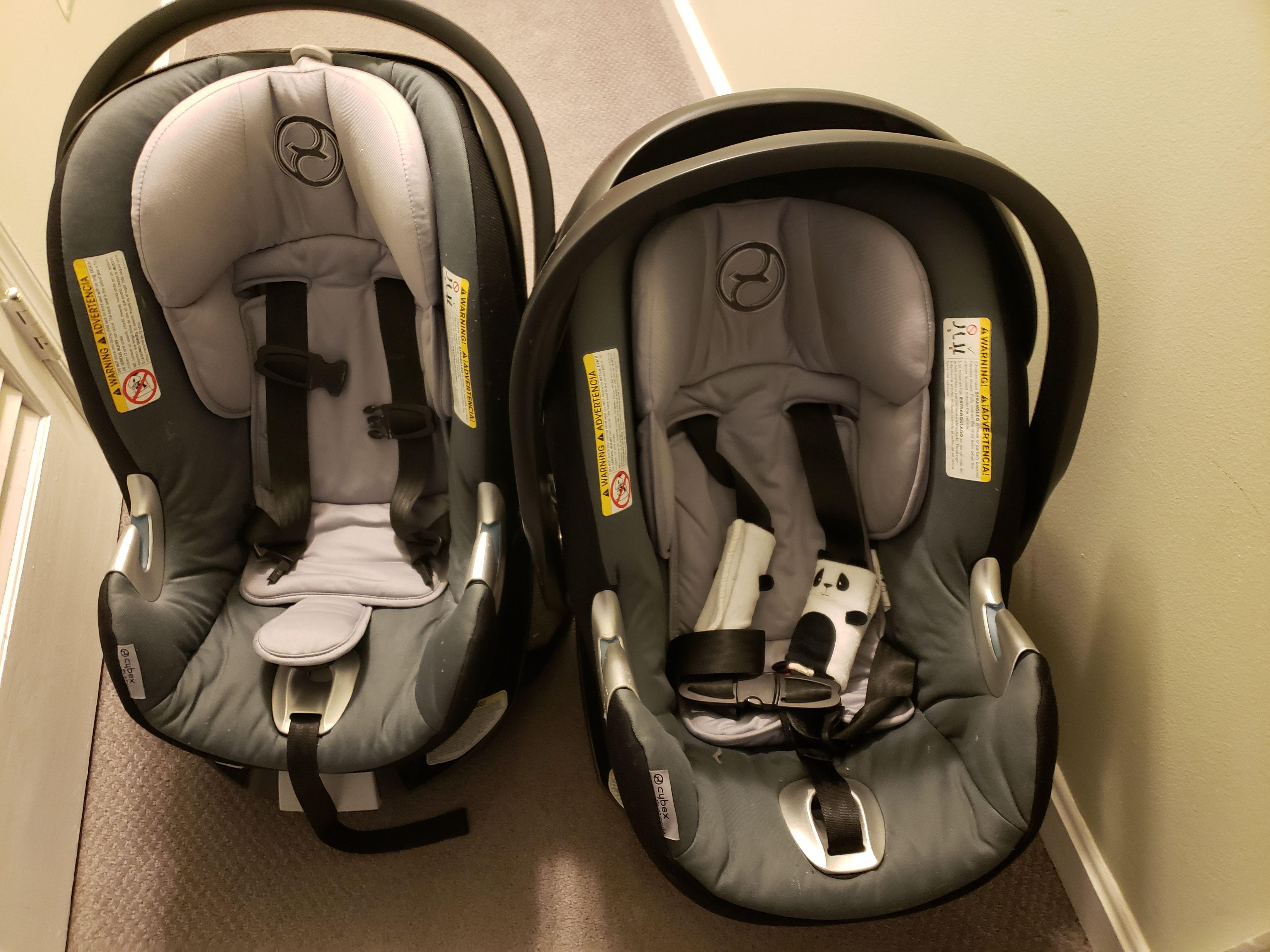 2 Anton Q Cybex infant carriers