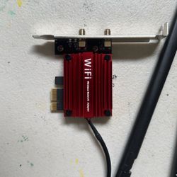 PCIe WiFi Card Adapter – Antennas Included 