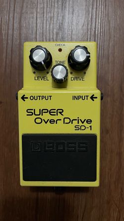 Boss SD-1 Super Overdrive Pedal