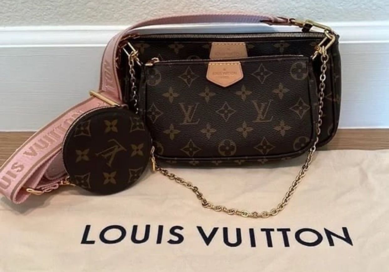 Louis Vuitton Khaki Multi Pochette Only 900$ Obo 