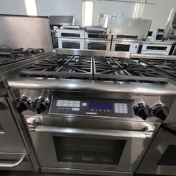 30" DACOR DUAL FUEL RANGE STAINLESS STEEL 