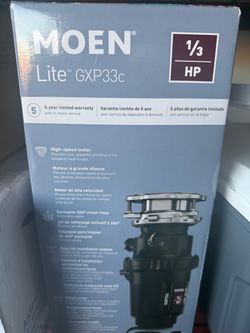 Moen Lite GXP33c 1/3 HP Garbage Disposal
