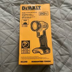 DeWALT 20v LED work light DCL040