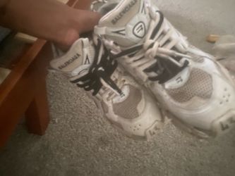Balenciaga Runner Sneakers White Black