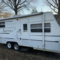 Antiqua Hybrid Tow Behind Camper