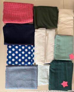 Lot of Fabric of a New Old Stack 10 pounds.