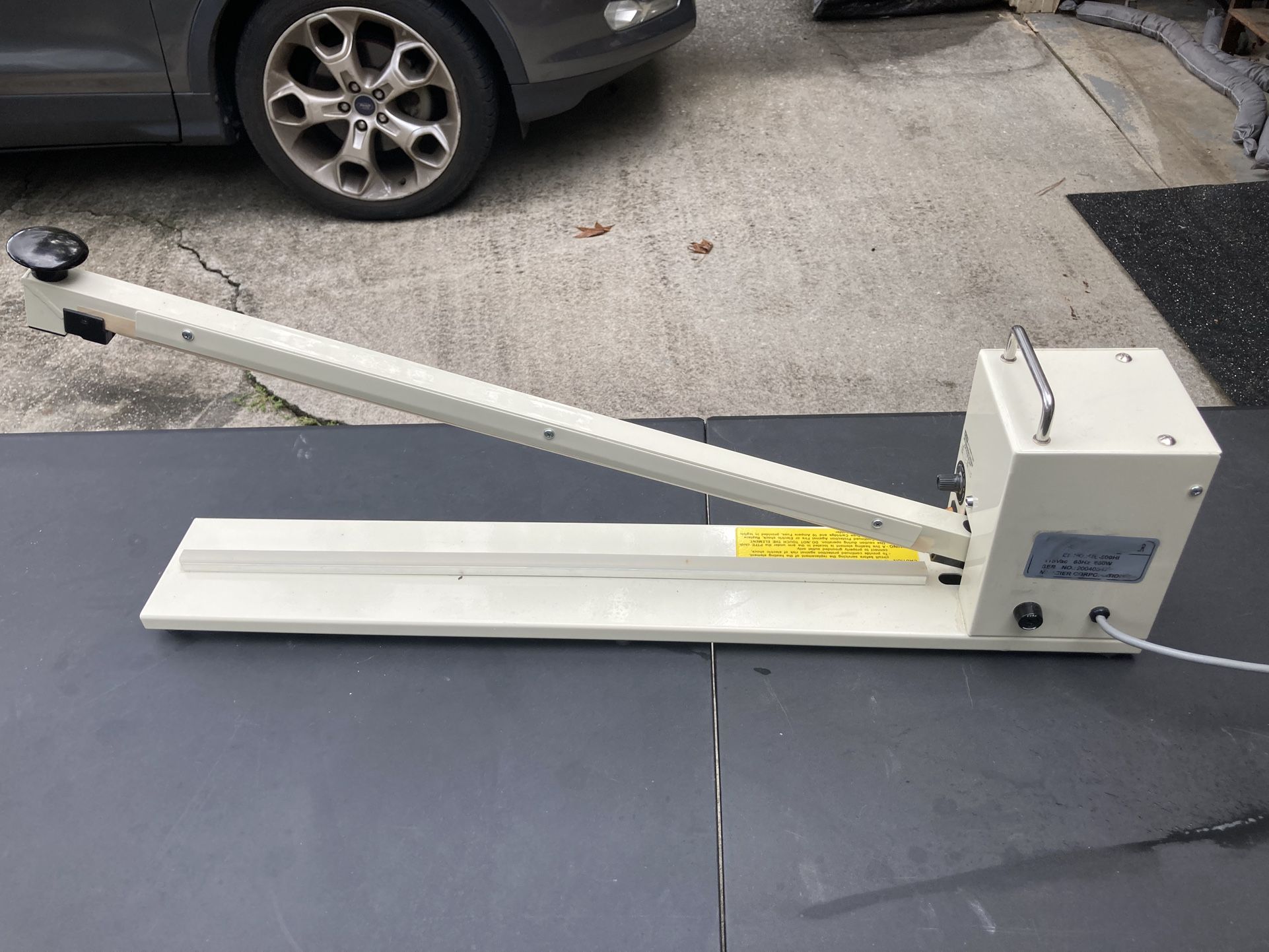 Extra-Long Tabletop Impulse Sealer - 24"